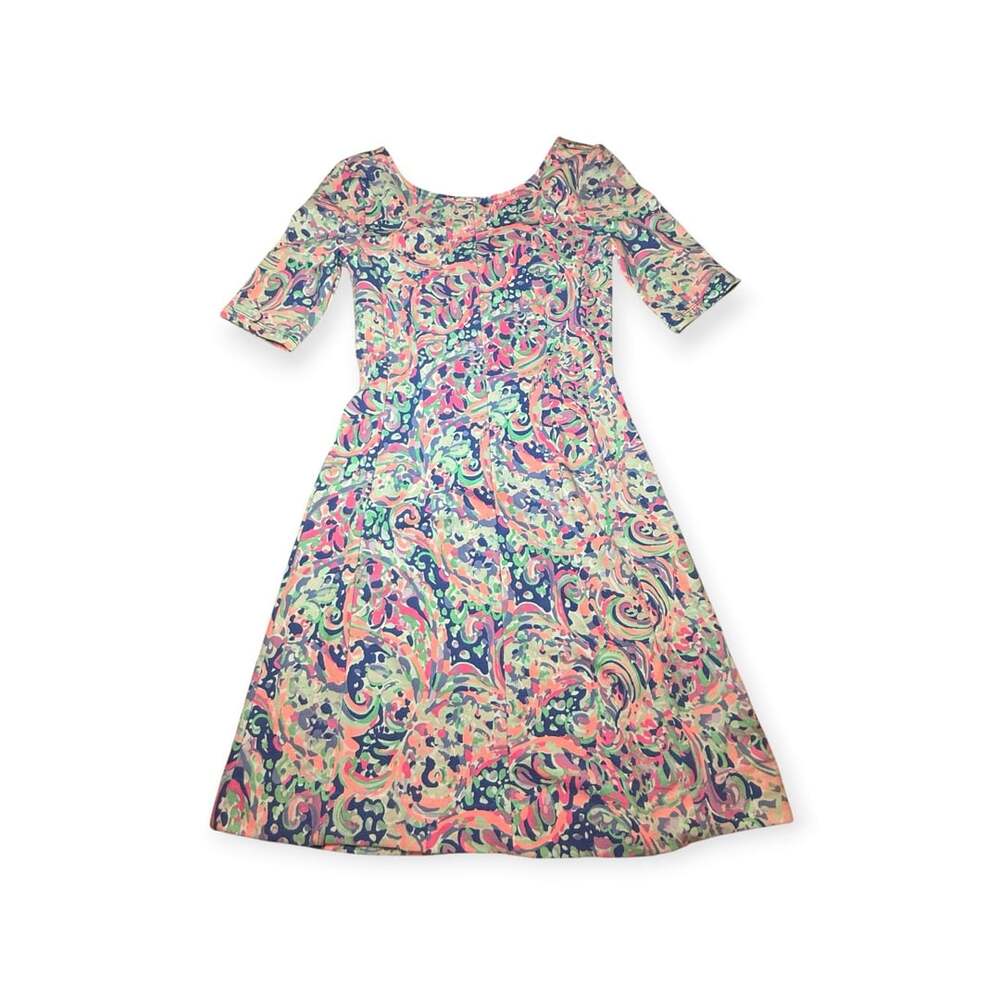 Lilly Pulitzer Celia Dress Size XS Multi La Playa Fit & Flare